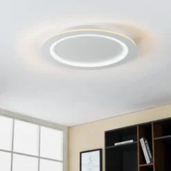 EGLO connect LED-Deckenleuchte Padrogiano-Z, Ø 60 cm, weiß