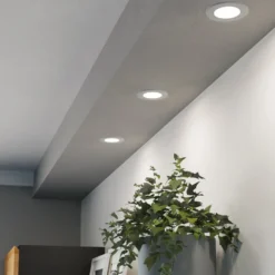 EGLO connect LED-Einbauleuchte Fueva 6-Z, weiß, 3er-Set