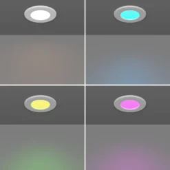 EGLO connect LED-Einbauleuchte Fueva 6-Z, weiß, 3er-Set