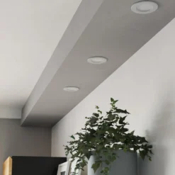 EGLO connect LED-Einbauleuchte Fueva 6-Z, weiß, 3er-Set