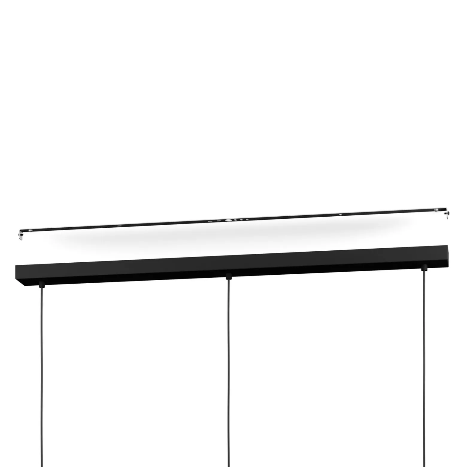 EGLO connect LED-Hängeleuchte Balamorta-Z, 3-fl., schwarz