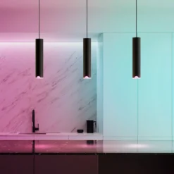 EGLO connect LED-Hängeleuchte Balamorta-Z, 3-fl., schwarz