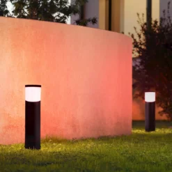 EGLO connect LED-Sockelleuchte Basalgo-Z, schwarz