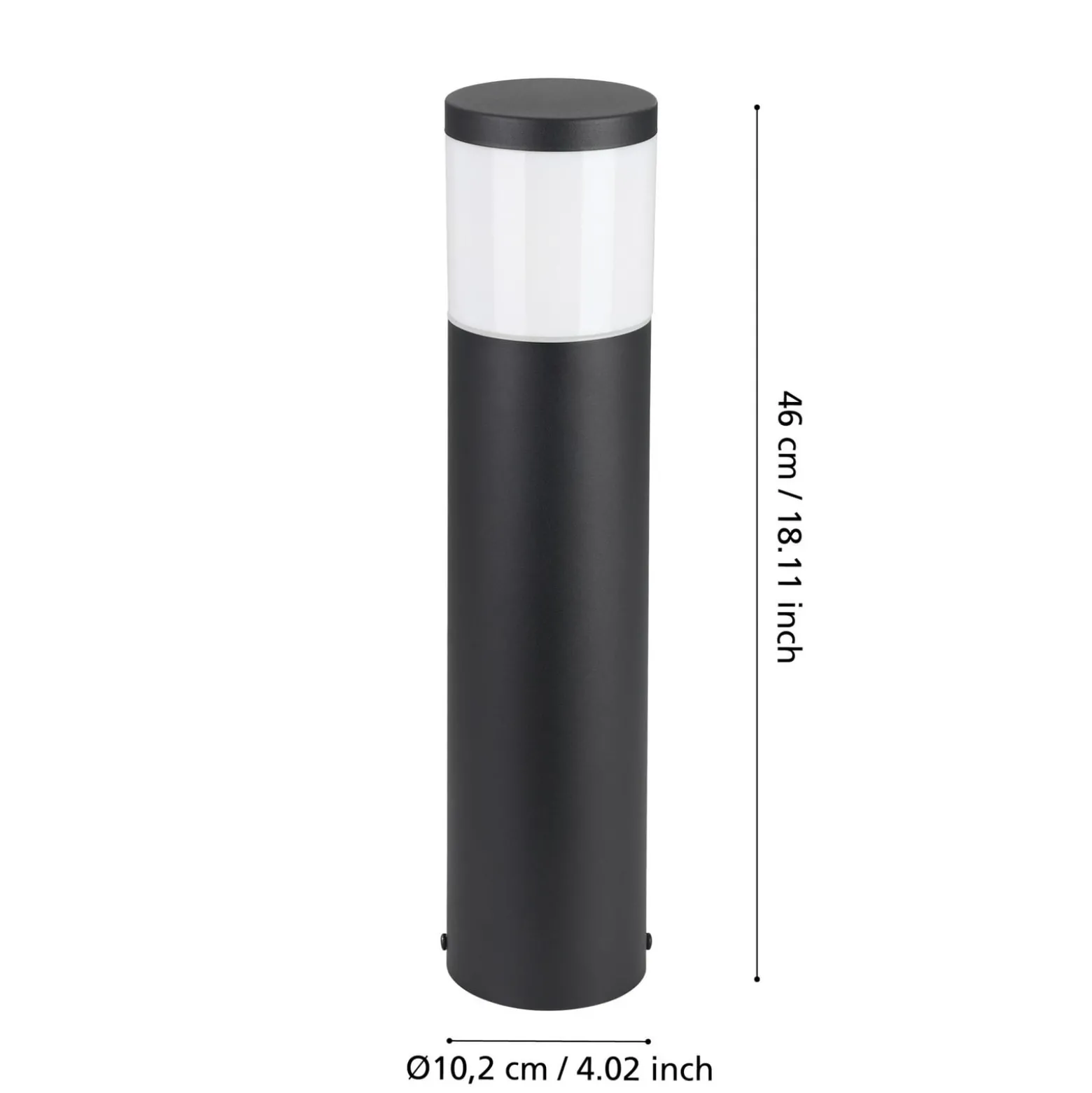 EGLO connect LED-Sockelleuchte Basalgo-Z, schwarz