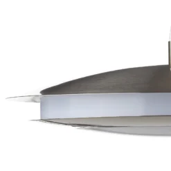 EGLO connect Moneva-C LED-Hängelampe nickel Ø 48,5