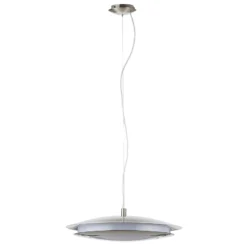 EGLO connect Moneva-C LED-Hängelampe nickel Ø 48,5