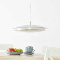 EGLO connect Moneva-C LED-Hängelampe nickel Ø 48,5