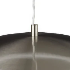 EGLO connect Moneva-C LED-Hängelampe nickel Ø 48,5