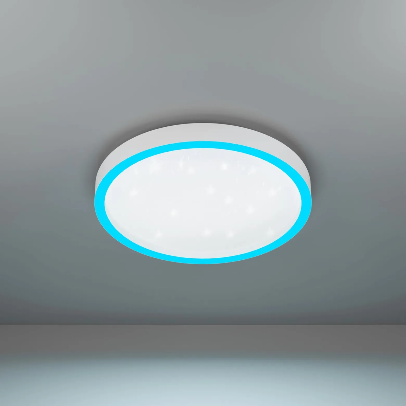 EGLO connect Montemorelos-Z, RGBW, weiß, Ø42cm