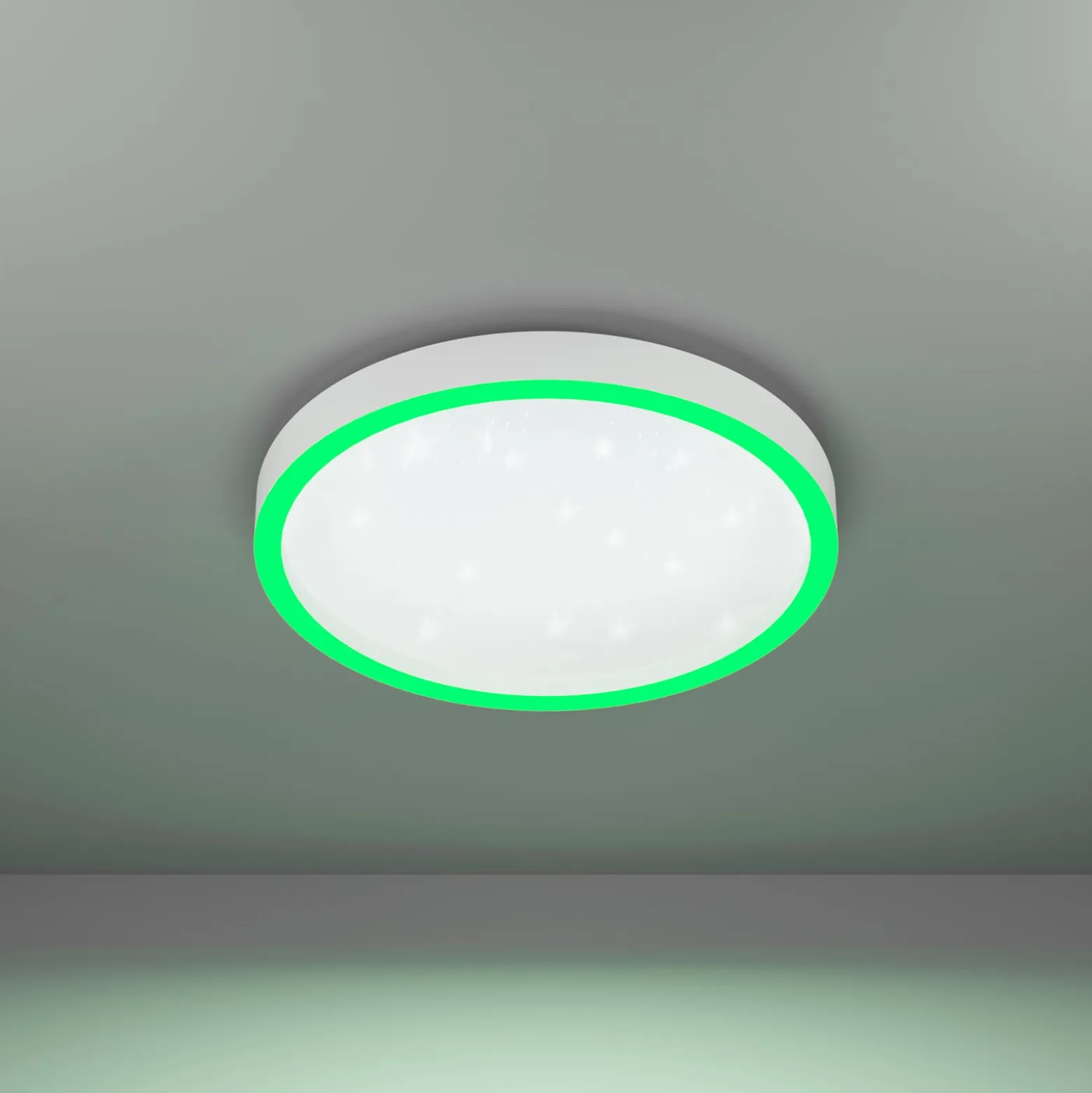 EGLO connect Montemorelos-Z, RGBW, weiß, Ø42cm