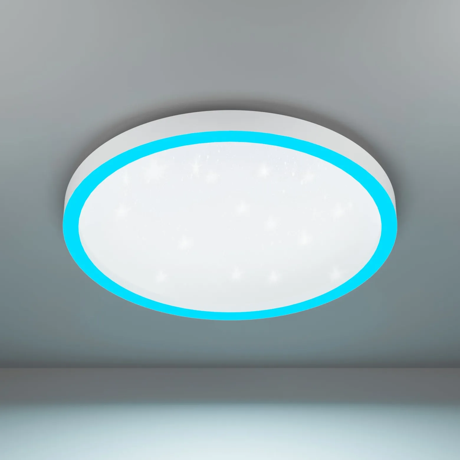 EGLO connect Montemorelos-Z, RGBW, weiß, Ø57cm
