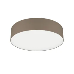 EGLO connect Romao-Z LED-Deckenlampe, Ø57cm, taupe