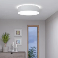 EGLO connect Romao-Z LED-Deckenlampe, Ø57cm, weiß