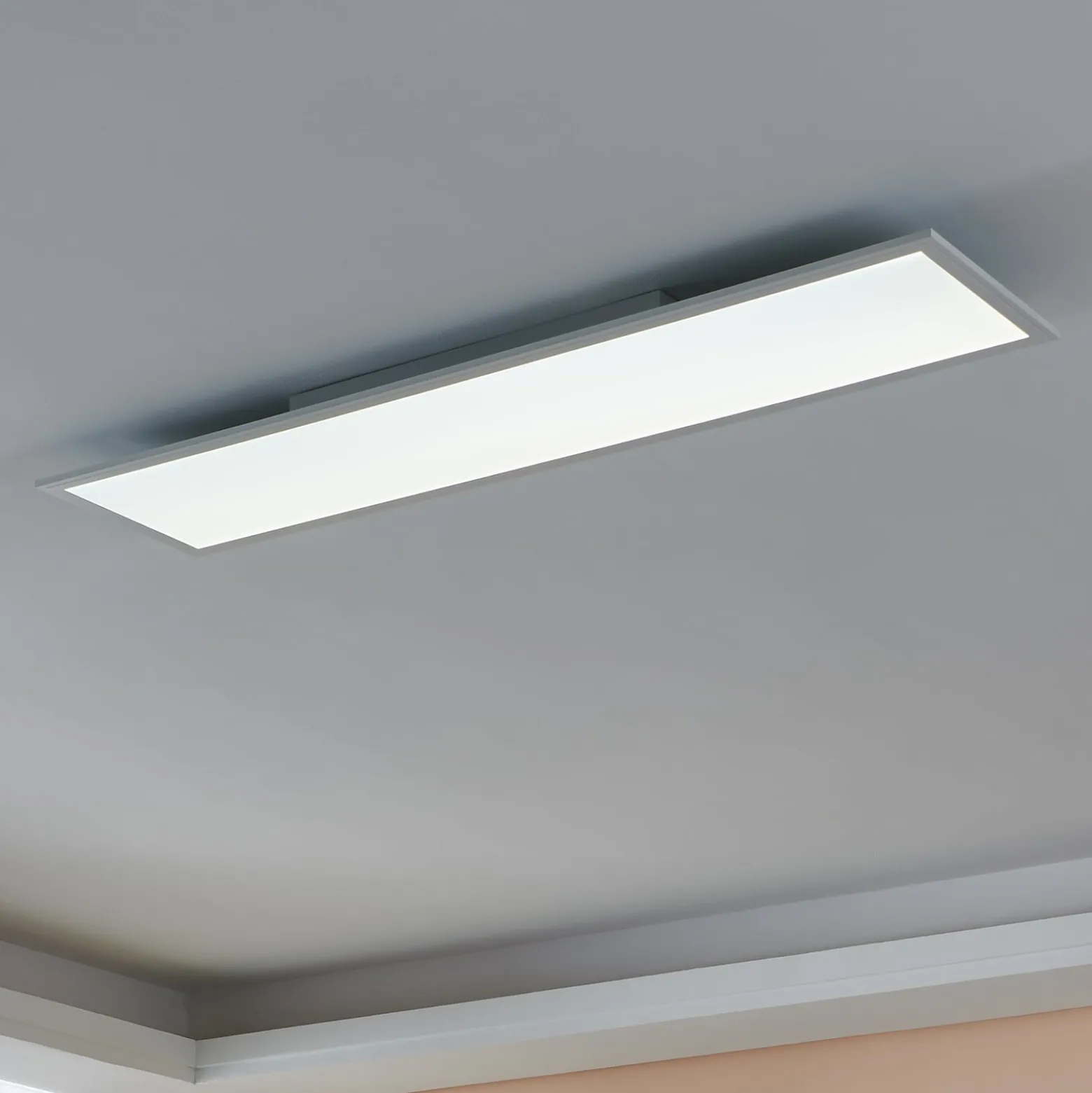 EGLO connect Salobrena-Z LED-Deckenlampe, 120x30cm, weiß