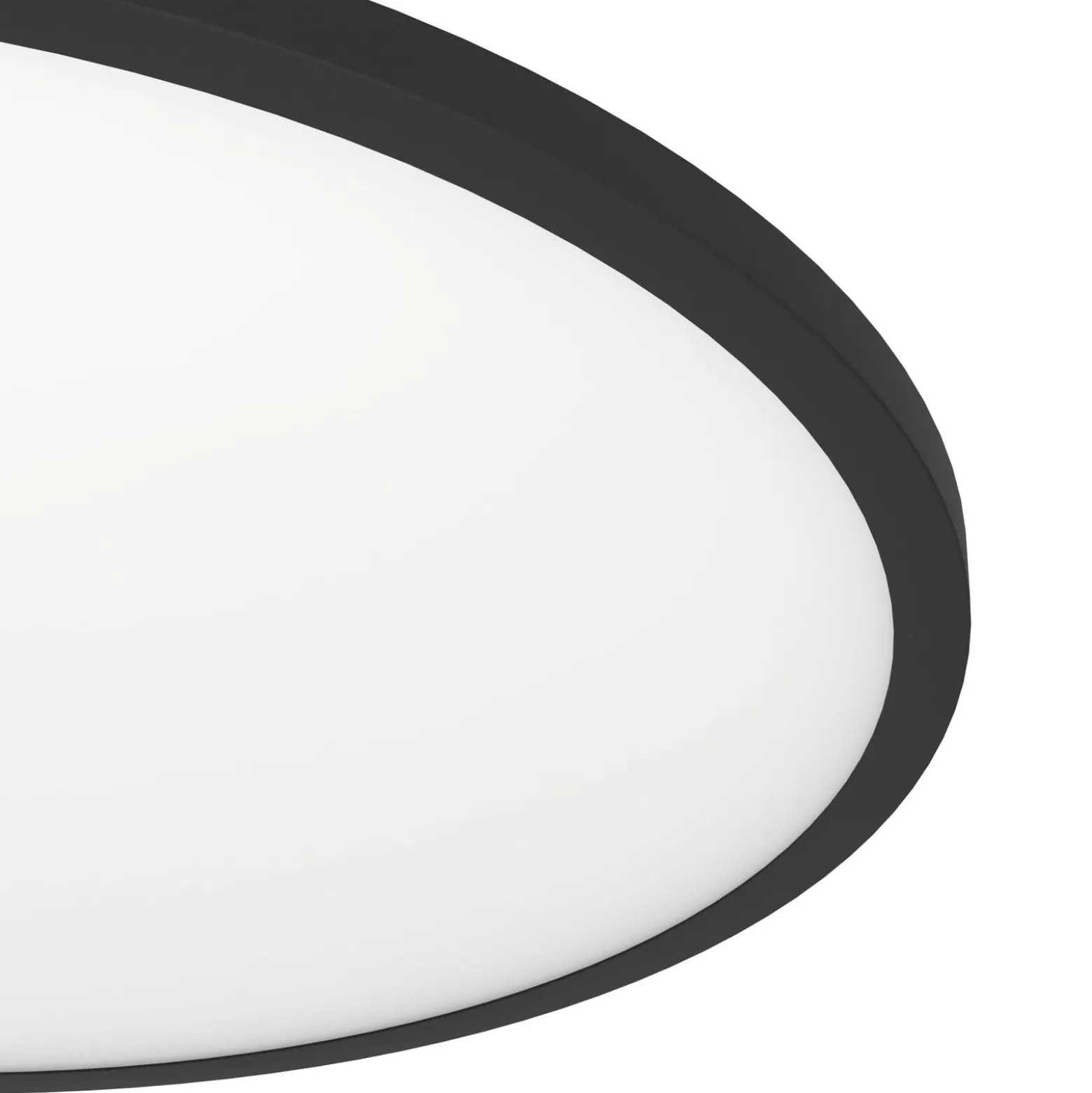 EGLO connect Sarsina-Z Deckenlampe schwarz Ø60cm