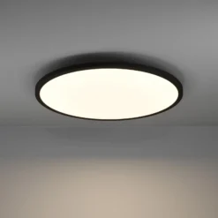 EGLO connect Sarsina-Z Deckenlampe schwarz Ø60cm