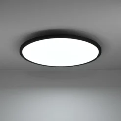 EGLO connect Sarsina-Z Deckenlampe schwarz Ø60cm