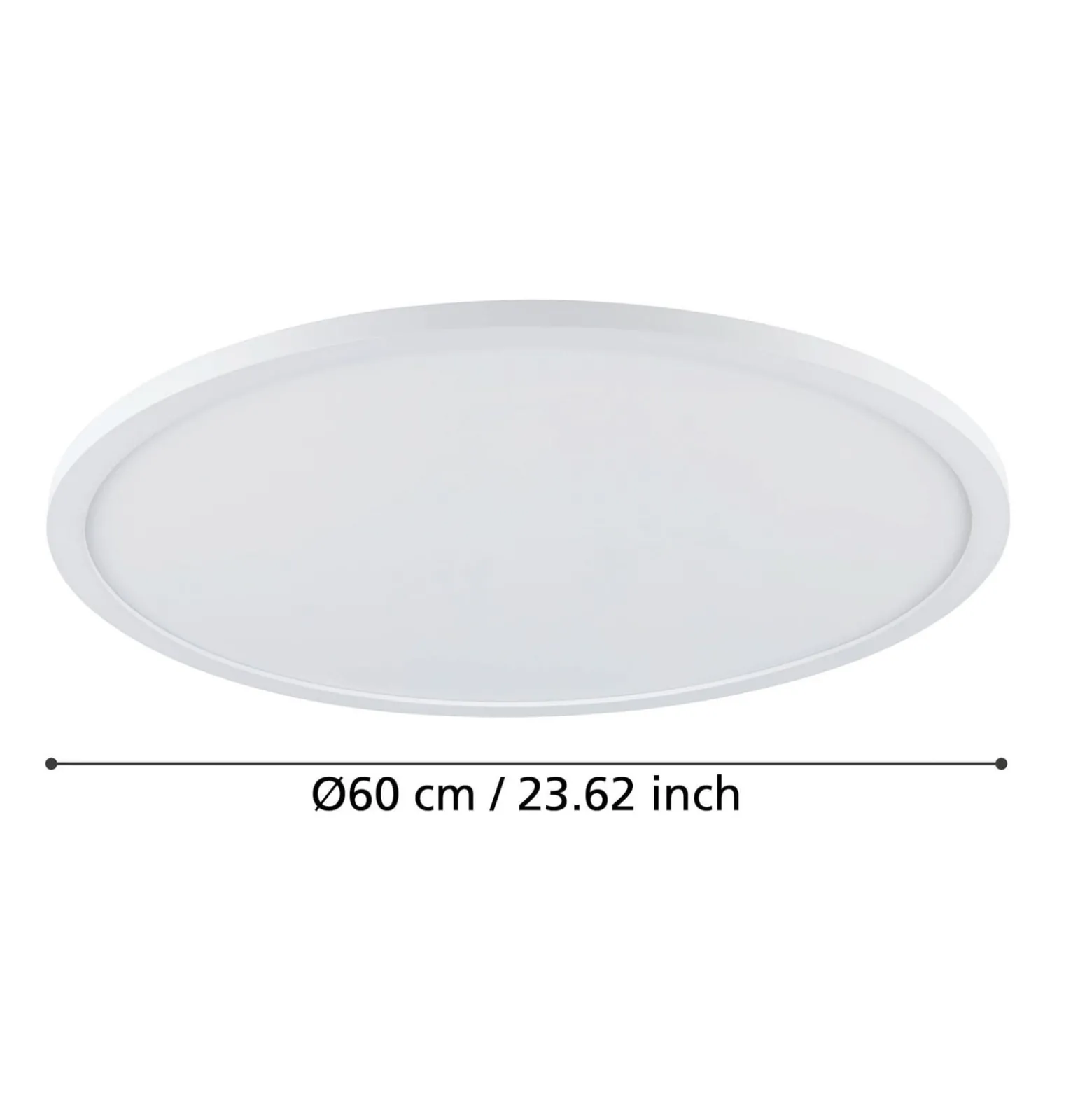 EGLO connect Sarsina-Z Deckenlampe weiß Ø60cm