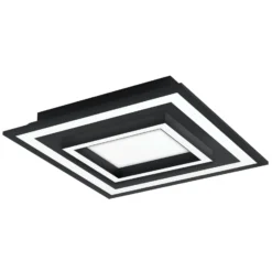 EGLO connect Savatarila-C LED-Deckenlampe schwarz