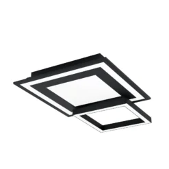 EGLO connect Savatarila-C LED-Deckenlampe schwarz