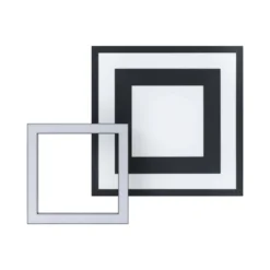 EGLO connect Savatarila-Z LED-Deckenlampe schwarz