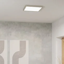 EGLO connect Smart-LED-Aufbauleuchte Fueva 6-Z, grau, 29cm
