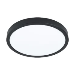 EGLO connect Smart-LED-Aufbauleuchte Fueva 6-Z,schwarz,Ø38cm