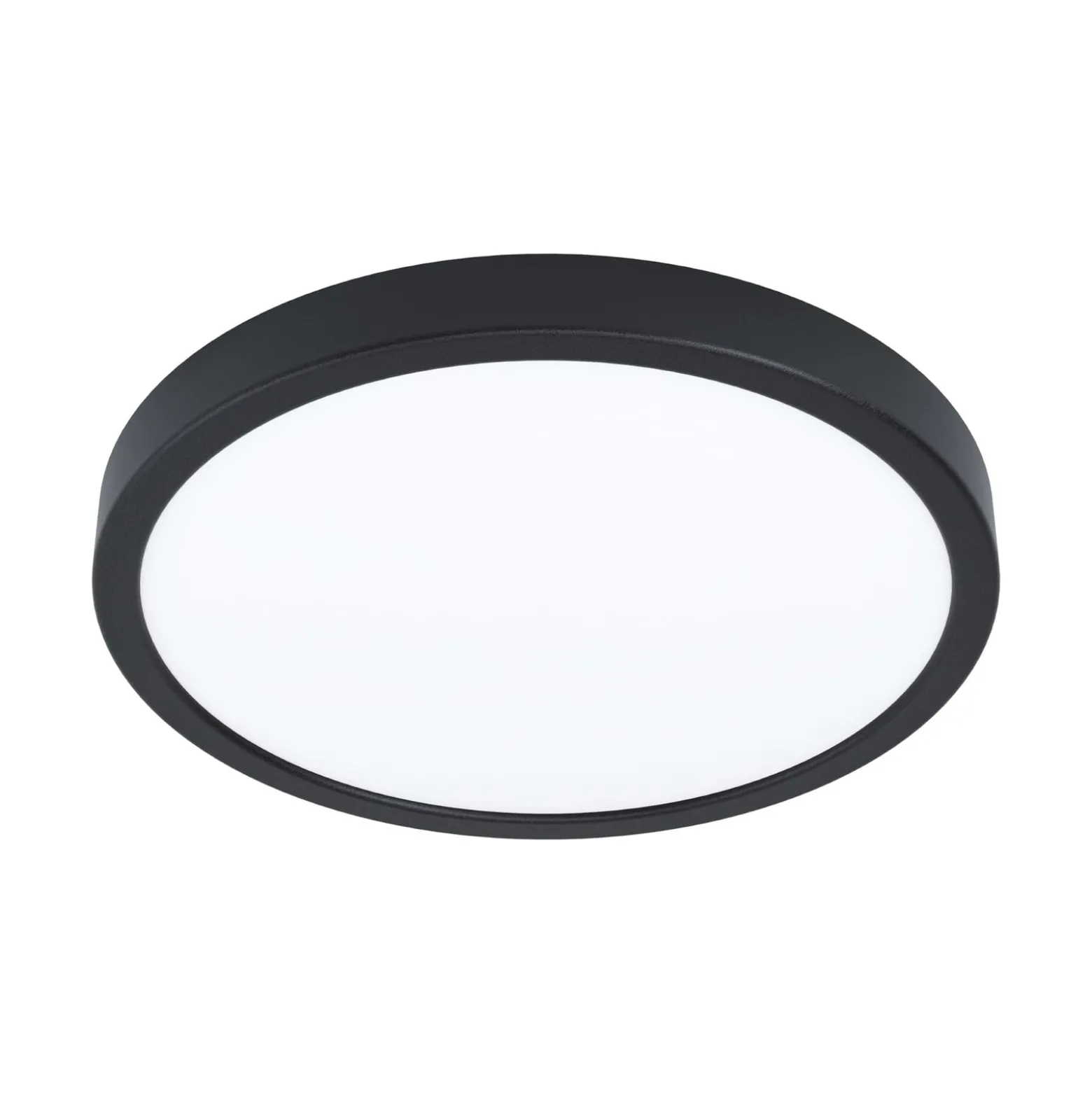 EGLO connect Smart-LED-Aufbauleuchte Fueva 6-Z,schwarz,Ø38cm
