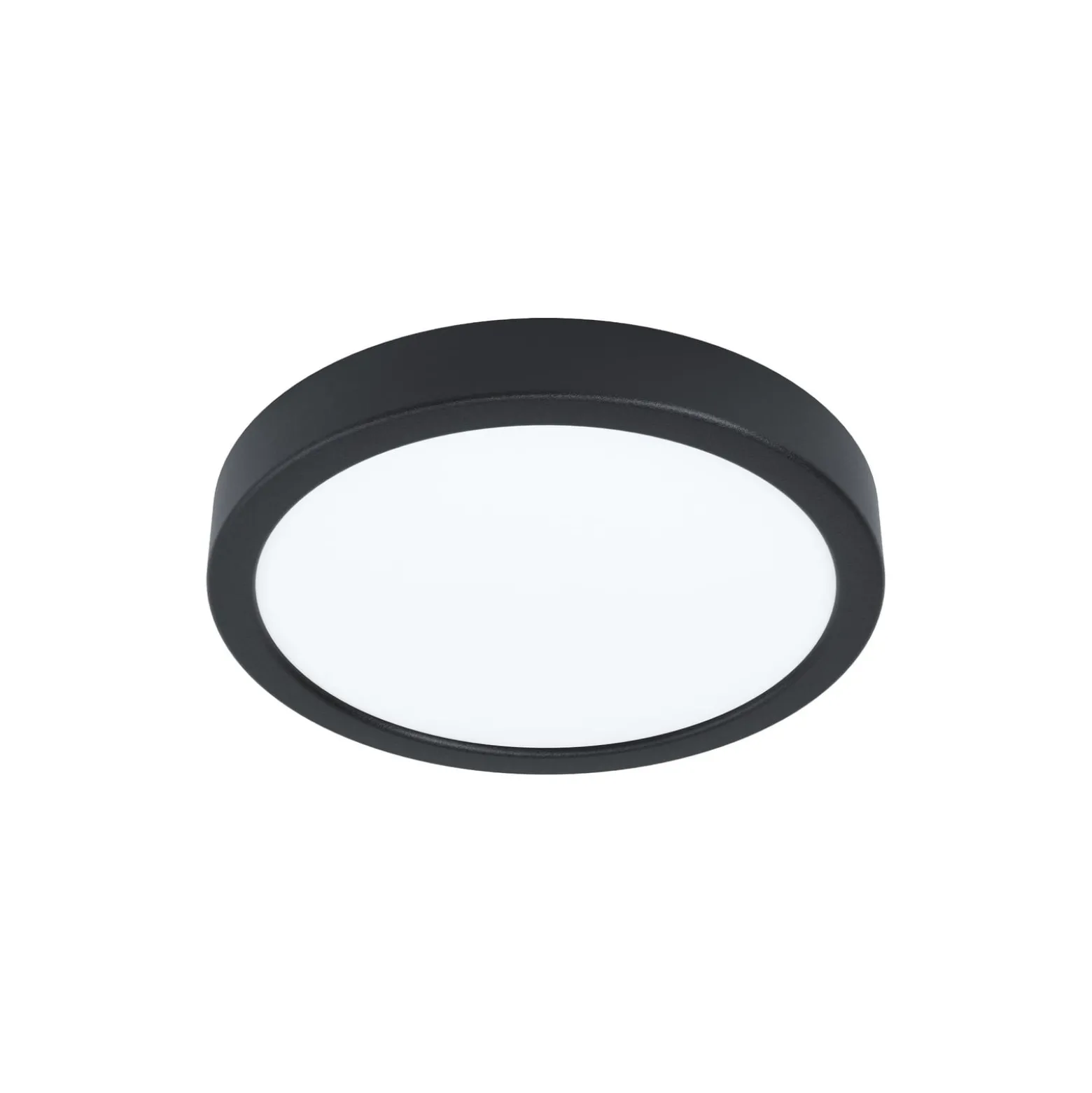 EGLO connect Smart-LED-Aufbauleuchte Fueva 6-Z,schwarz,Ø21cm