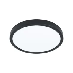 EGLO connect Smart-LED-Aufbauleuchte Fueva 6-Z,schwarz,Ø27cm