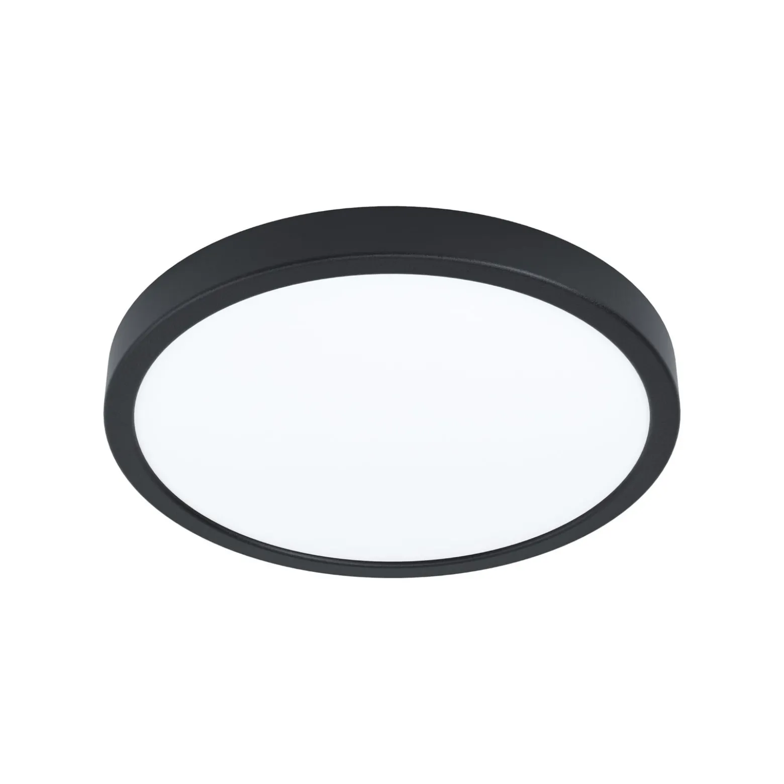 EGLO connect Smart-LED-Aufbauleuchte Fueva 6-Z,schwarz,Ø27cm