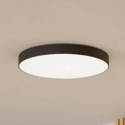 EGLO connect Smart-LED-Deckenlampe Gallizzi-Z, schwarz,Ø69cm