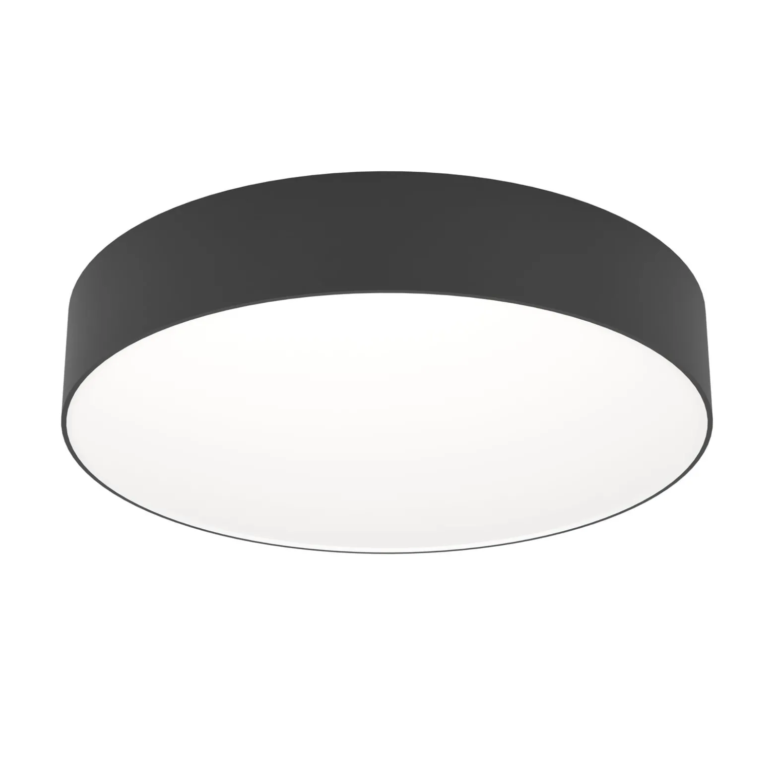 EGLO connect Smart-LED-Deckenlampe Gallizzi-Z, schwarz,Ø39cm