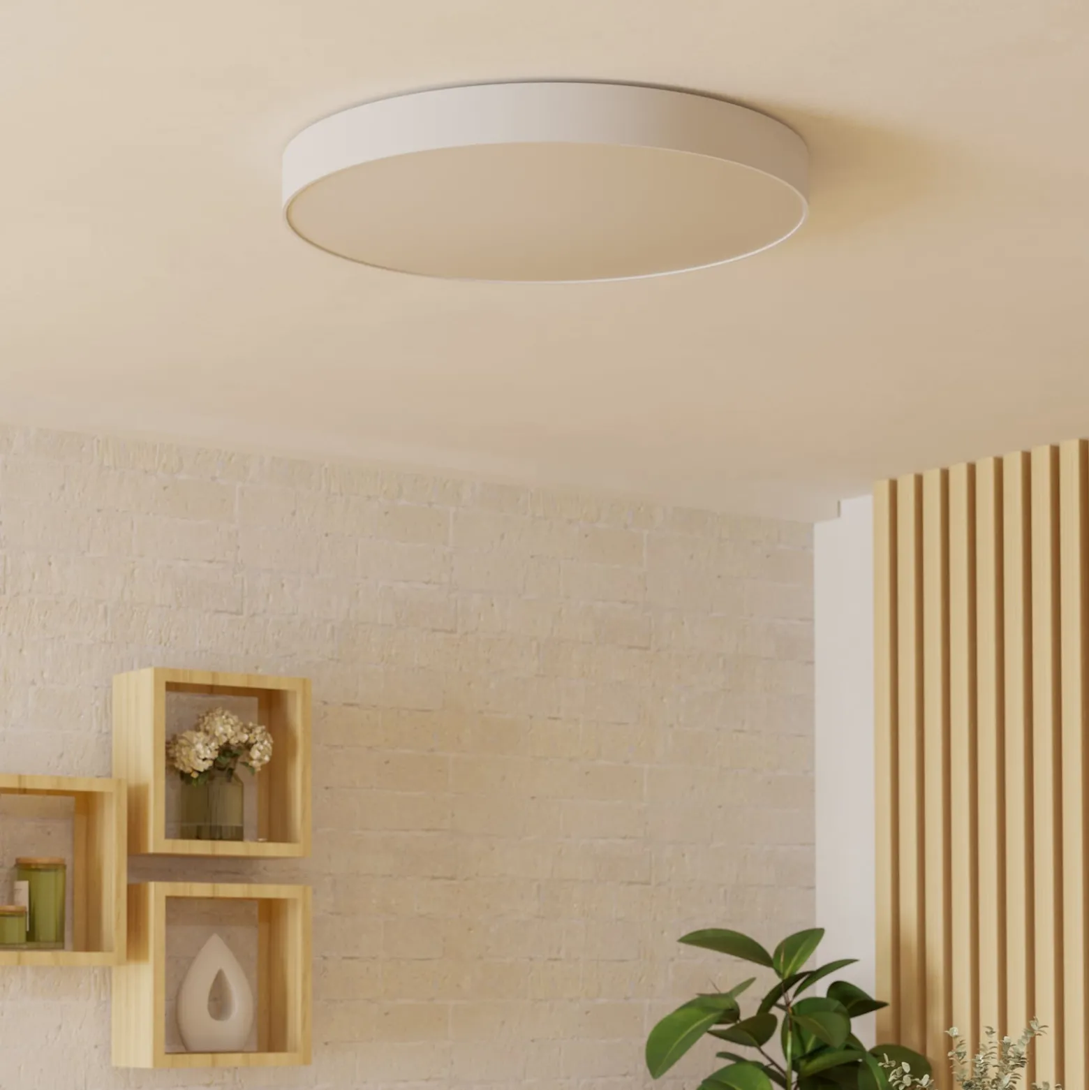 EGLO connect Smart-LED-Deckenlampe Gallizzi-Z, weiß, Ø69cm