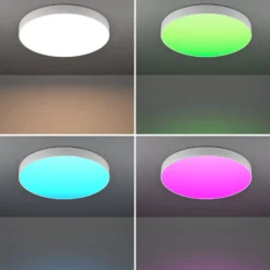 EGLO connect Smart-LED-Deckenlampe Gallizzi-Z, weiß, Ø69cm