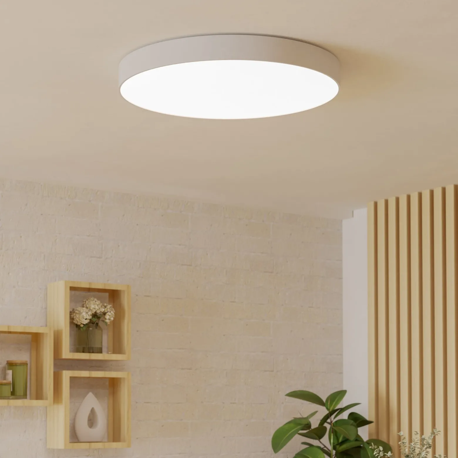 EGLO connect Smart-LED-Deckenlampe Gallizzi-Z, weiß, Ø69cm