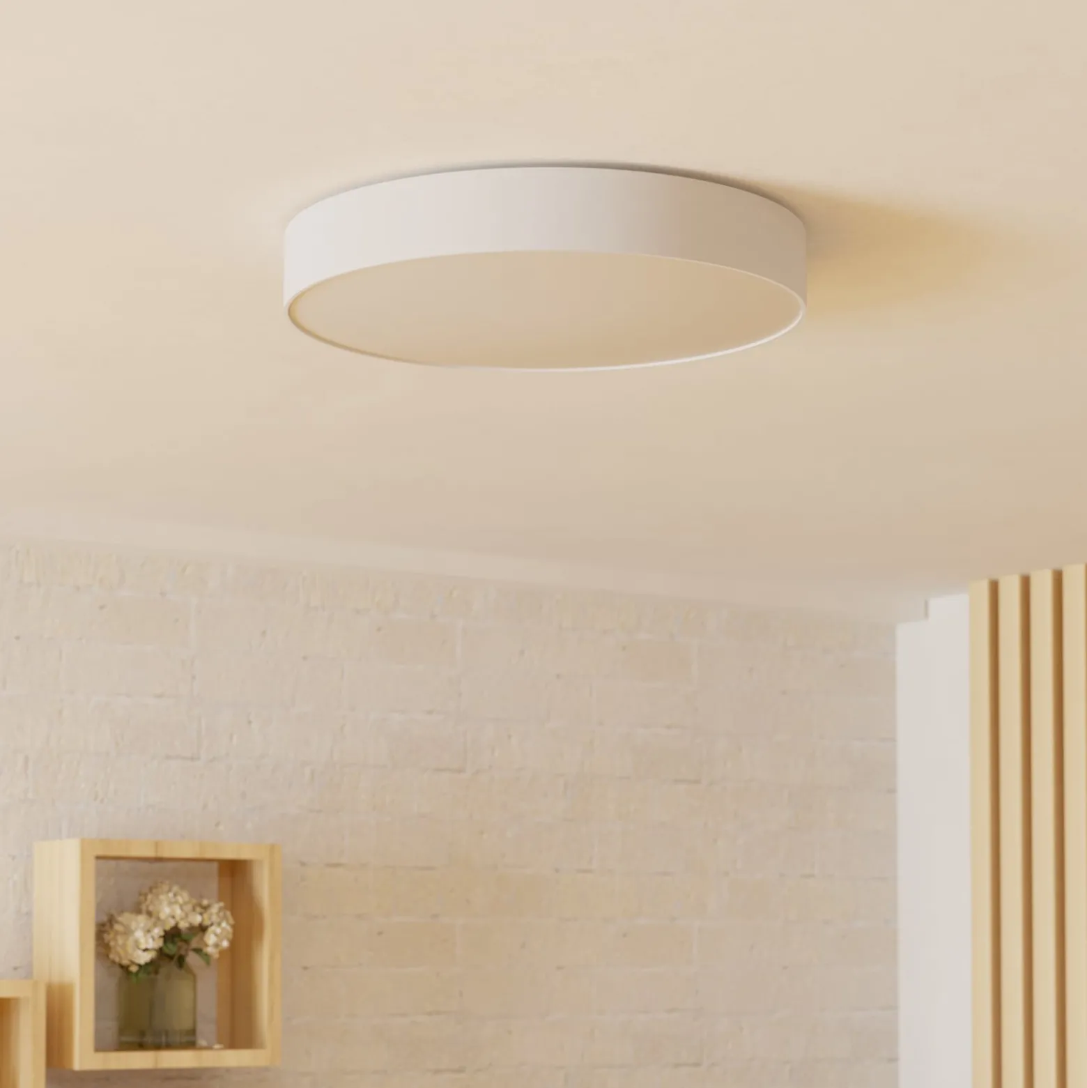 EGLO connect Smart-LED-Deckenlampe Gallizzi-Z, weiß, Ø49cm