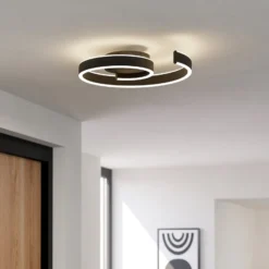 EGLO connect Smart-LED-Deckenleuchte Andabaia-Z, schwarz