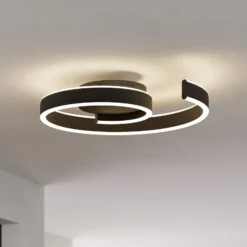 EGLO connect Smart-LED-Deckenleuchte Andabaia-Z, schwarz