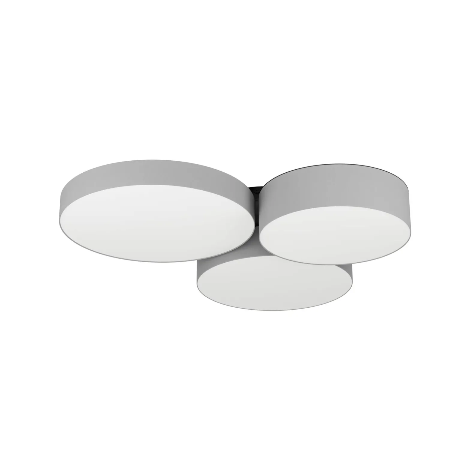 EGLO connect Smart-LED-Deckenleuchte Barbano-Z, grau