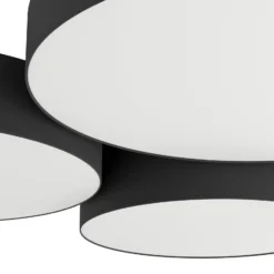 EGLO connect Smart-LED-Deckenleuchte Barbano-Z, schwarz