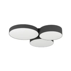 EGLO connect Smart-LED-Deckenleuchte Barbano-Z, schwarz