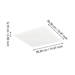 EGLO connect Smart-LED-Deckenleuchte Moradillo-Z, weiß, 39cm