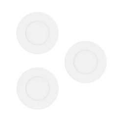 EGLO connect Smart-LED-Einbauleuchte Fueva-Z, weiß, 3er-Set