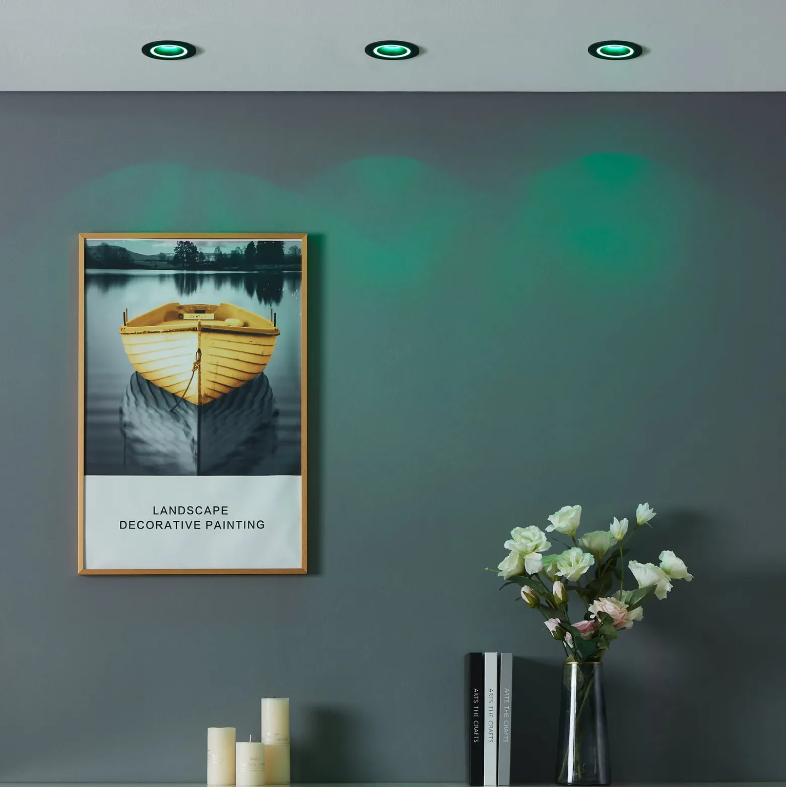 EGLO connect Smart-LED-Leuchte Carosso-Z, Ø 9cm, schwarz