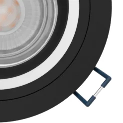 EGLO connect Smart-LED-Leuchte Carosso-Z, Ø 9cm, schwarz