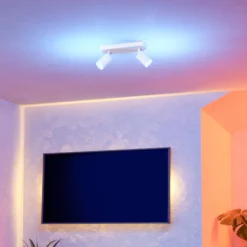 EGLO connect Smart-LED-Spot Melitello-Z, 2-flg., weiß