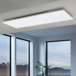 EGLO connect Turcona-Z LED-Deckenlampe 120x30cm