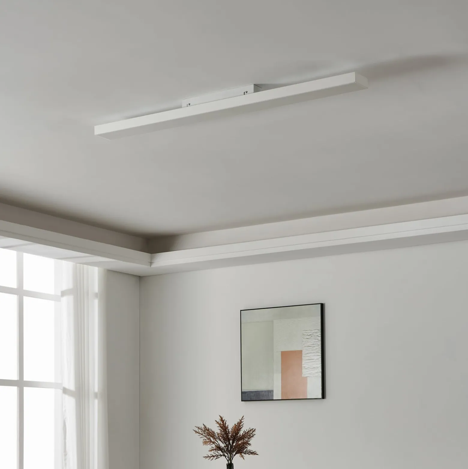 EGLO connect Turcona-Z LED-Deckenlampe 120x10cm