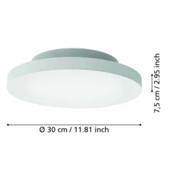 EGLO connect Turcona-Z LED-Deckenleuchte Ø 30 cm
